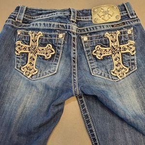 Miss Me size 28 mid rise easy boot cut